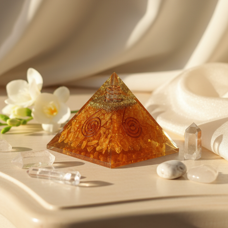 Citrine Pyramid